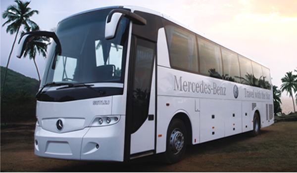 Book Mercedes Benz 49-Seater Bus with Washroom